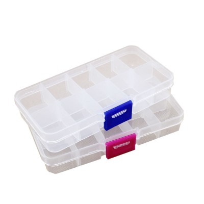 small tool compartment pill plastic storage box