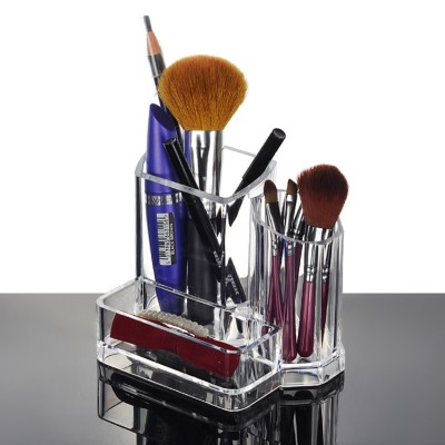 wholesale Acrylic Pen Lipstick Brush Cosmetic Holder Makeup Organizer set