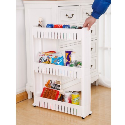 Wholesale Storage Cabinet Rack Organizer Kitchen Bathroom Plastic Shelf In The Bathroom